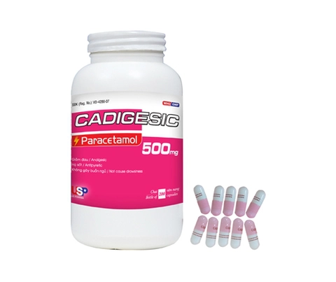 Cap. CADIGESIC 500 (Lọ 500 Viên)